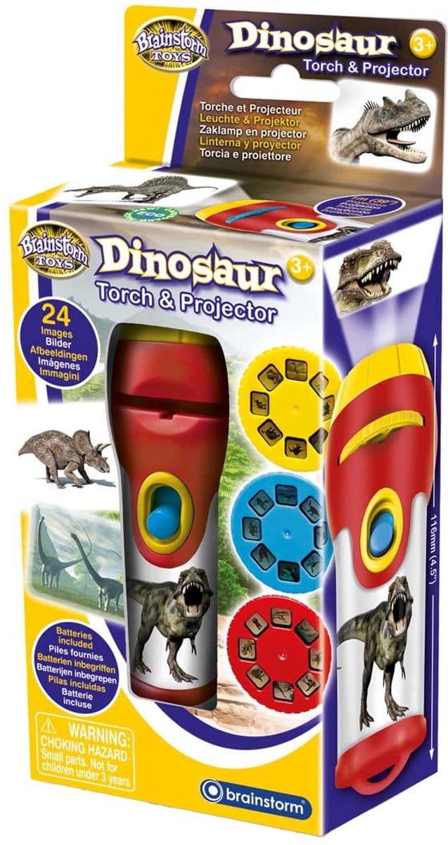 Brainstorm - Dinosaur Torch and Projector - zaklamp dino