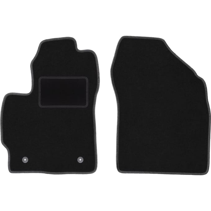 Voormatten zwart voor: Toyota Auris I hatchback (2007-2012)