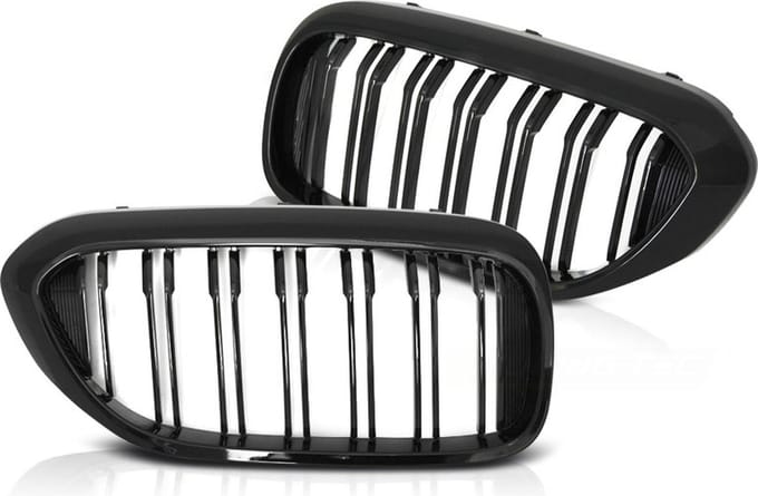 Grill BMW G30/G31 17- SPORT GLANS ZWART
