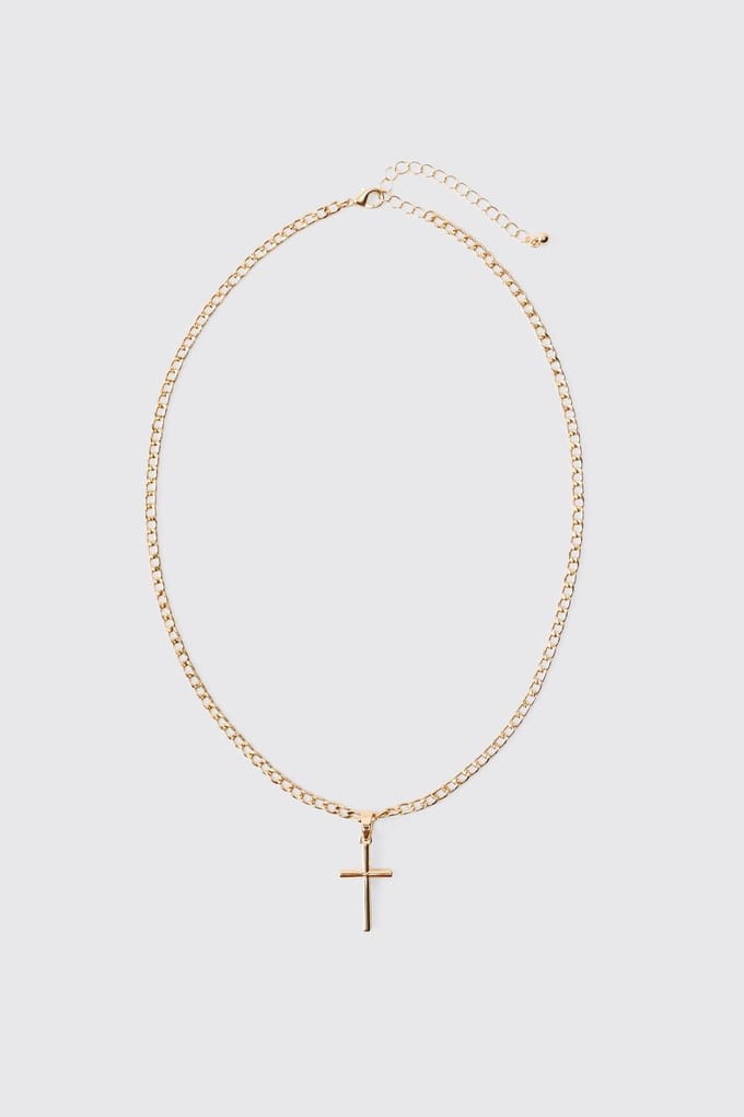 Gouden Kruis Ketting | Gold