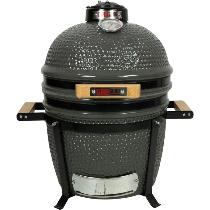 Grill Guru Kamado Barbecue Original Compact ø33cm / ø13inch - Compleet - Grijs