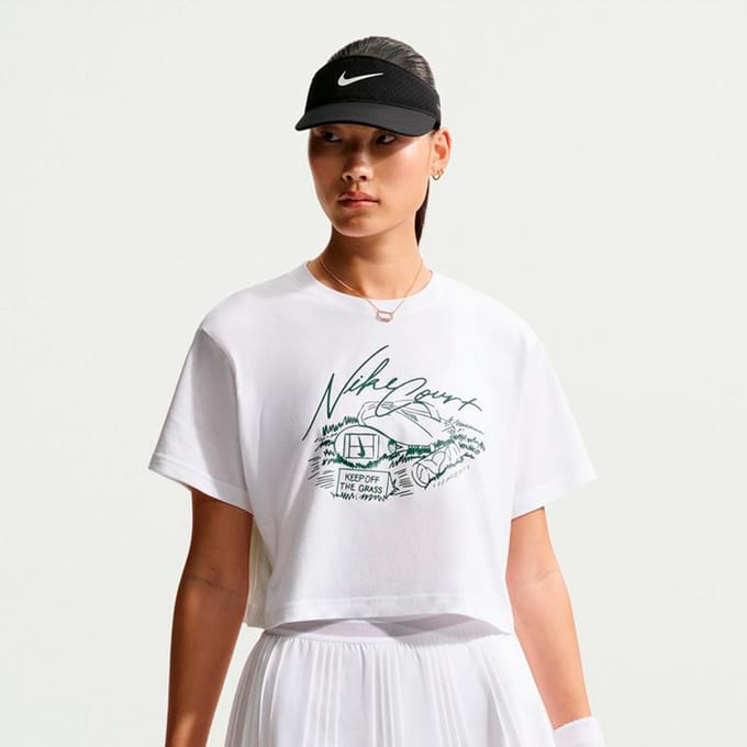 Nike Slam Crop T-shirt Dames