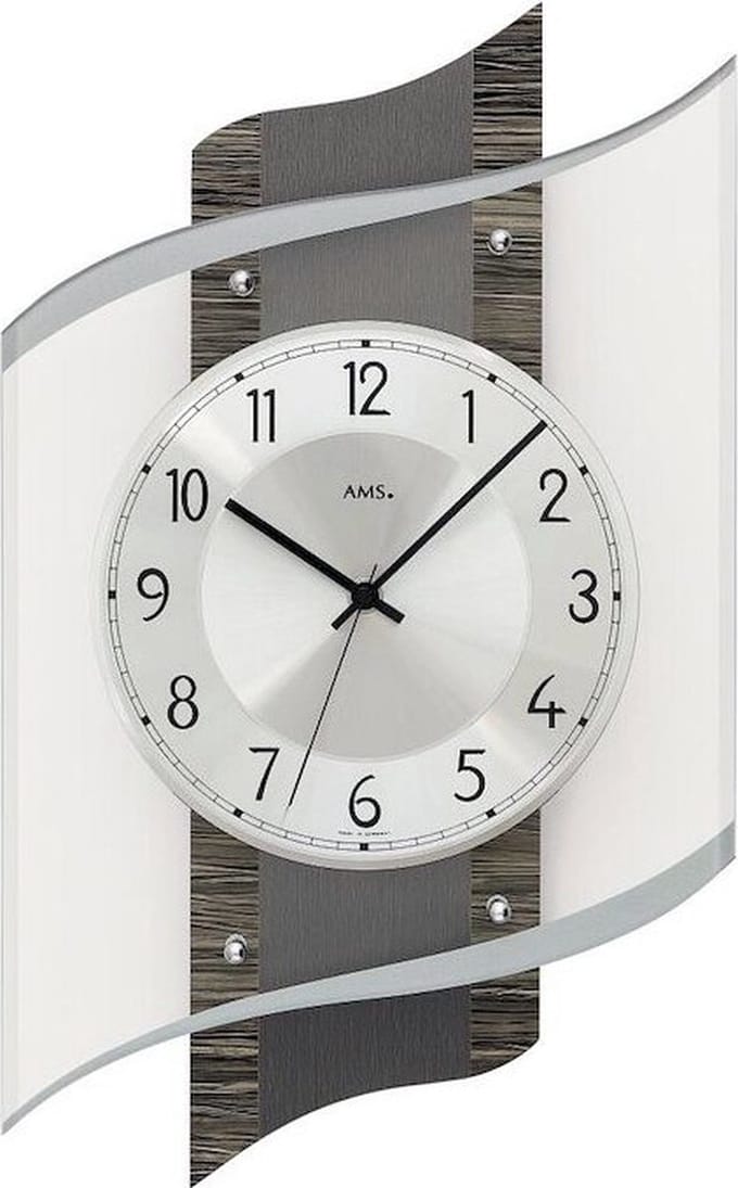 Wandklok radiogestuurd AMS - 5519