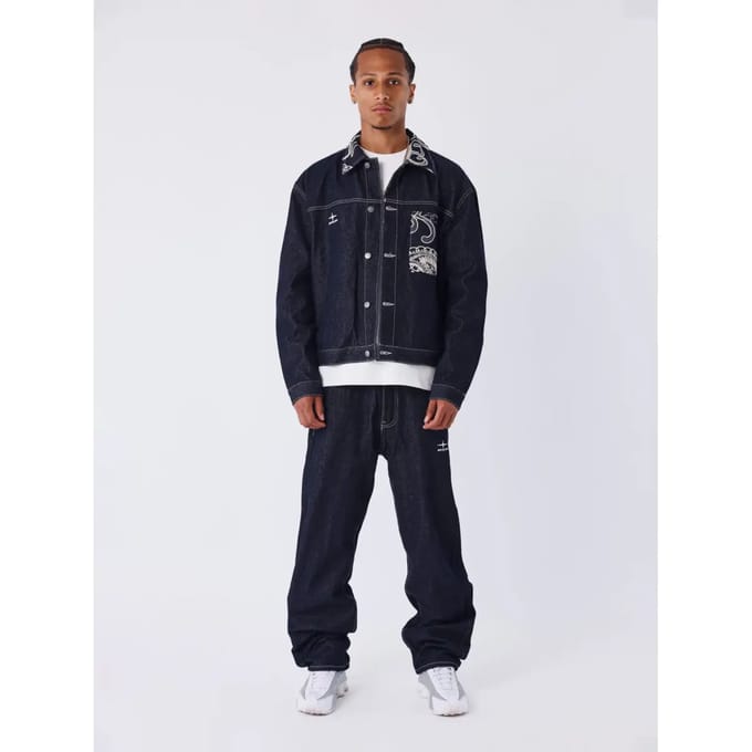 Loose en relaxed jeans Project X Paris Bandana