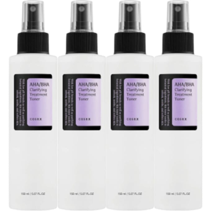 COSRX - AHA/BHA Clarifying Treatment Toner (4elk) Set