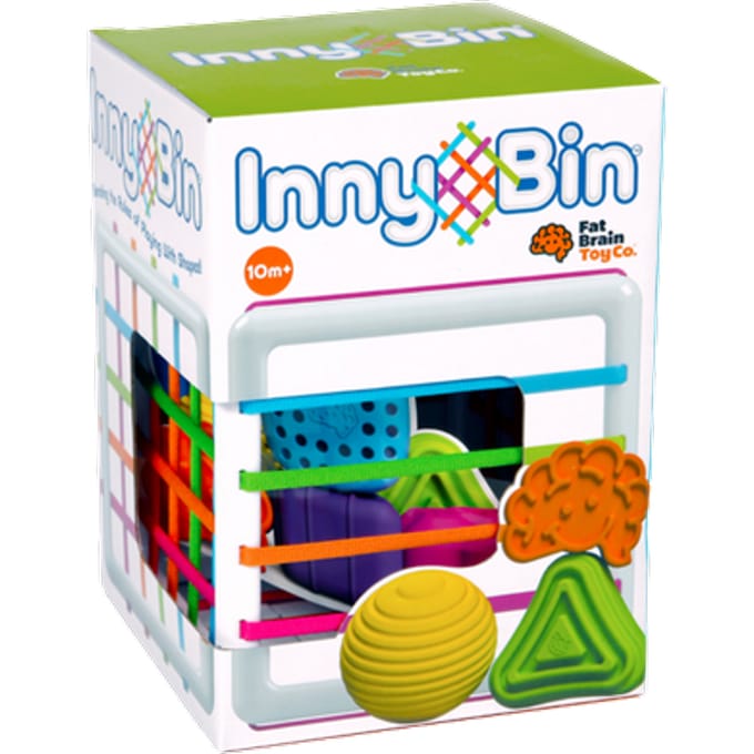 Fat Brain Toys Inny Bin Sorteerkist - Vormenstoof
