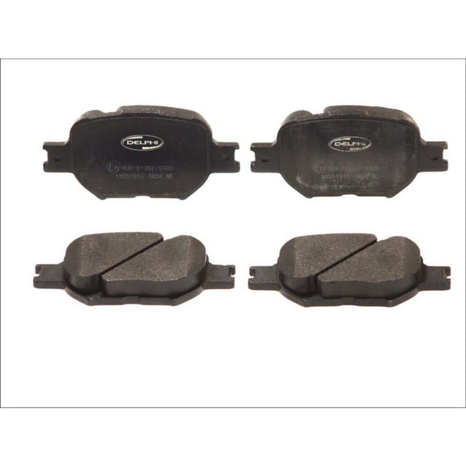 Remblokset DELPHI LP1804, voor