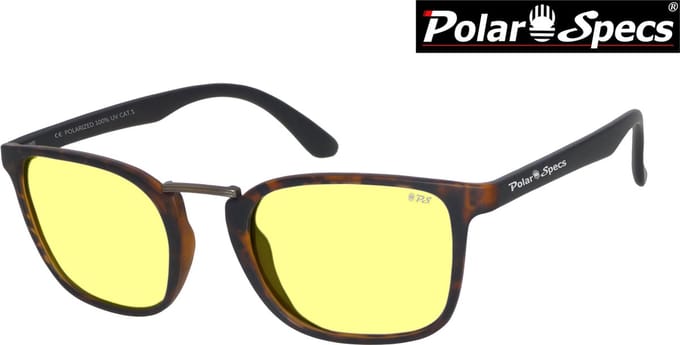 Polar Specs® Polariserende Nachtbril Iconic PS9095 – Havana Brown – Polarized Nightdriving – Medium – Unisex