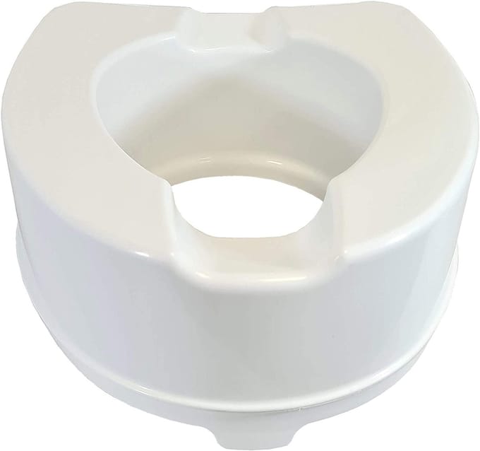 Verhoogd Toiletzitting met deksel - 14 cm Hoogte - Universele Pasvorm