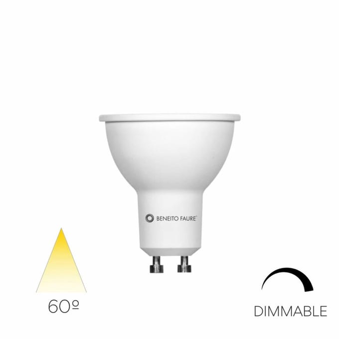 GU10 LED Lichtbron - Dimbaar Warm Wit Licht 2700K - Led lamp - 8W - 660lm