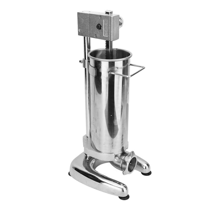 Spaanse Churro Maker 3L RVS Handmatig Afneembaar Verticaal Spaanse Churro Machine met 5 L gray