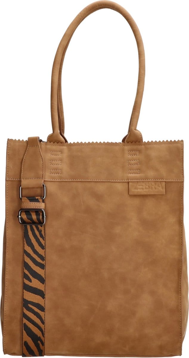 Zebra Trends Merel Shopper - Camel