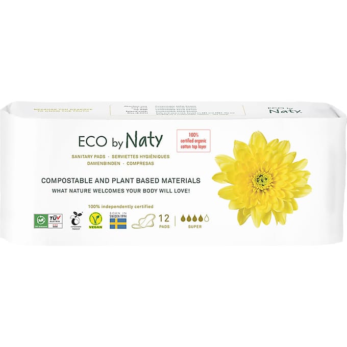 Naty, maandverband, super, 12 pakken