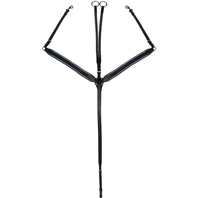 Jachtcollier voor paard met martingale York Nicky