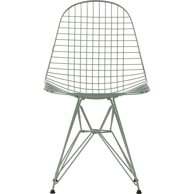 Vitra Wire Chair DKR Colours - Eames Sea Foam Green