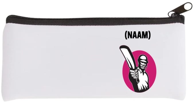 Akyol - cricket met eigen naam Etui - Cricket - cricketer - sport - 20 bij 9 cm