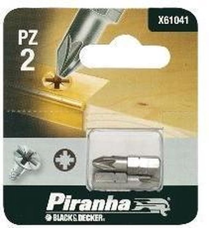 Piranha Pozidriv 2, 25mm X61041