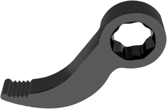 Koevoet Adapter - Gereedschap Adapter - Sloop en Tilwerk - Verstelbare Koppen - 75 x 17 cm - Zwart