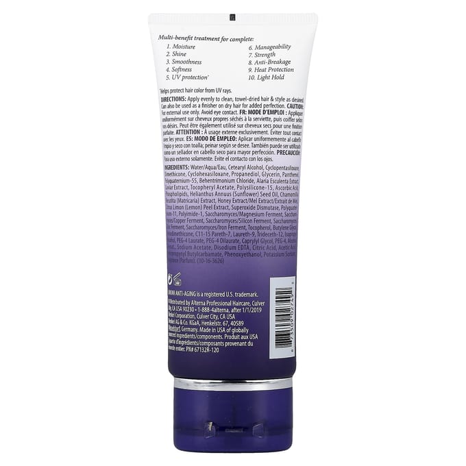 Alterna, Caviar Anti-Âge, Crème CC Hydratante Réparatrice, 100ml (3,4 fl oz) white