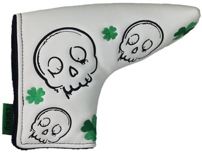 Legend Putter Headcover Lucky Wit Groen