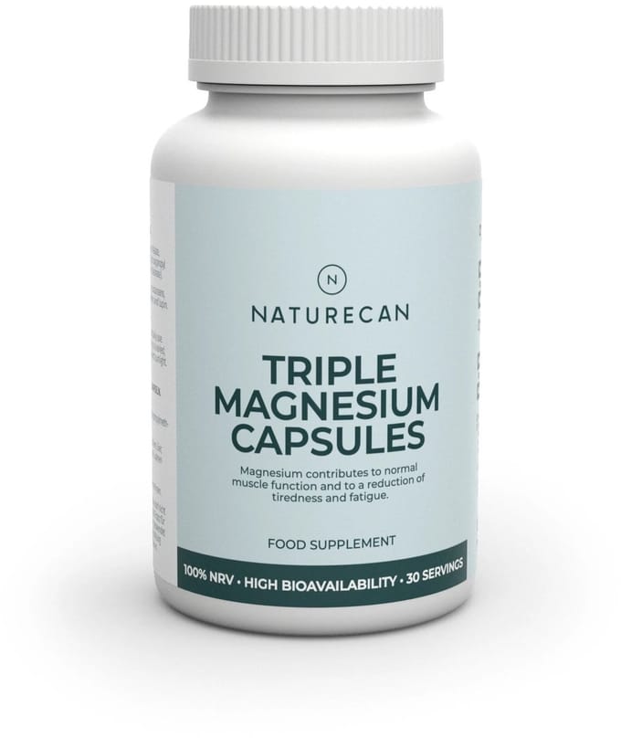 Naturecan Magnesium Bisglycinaat Complex 3-in-1 Capsules - 90 capsules - Met Malaat en Lactaat