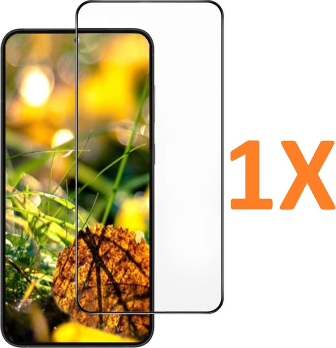 Volledige dekking Screenprotector Glas - Tempered Glass Screen Protector Geschikt voor: Samsung Galaxy S23 Plus - 1x