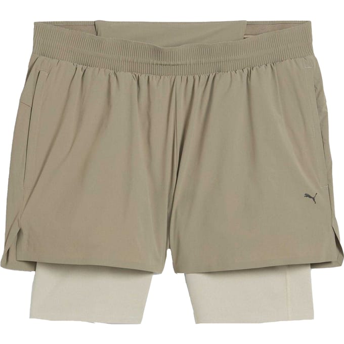 Puma Heren Drycell Hardloopshorts (Mosgroen)