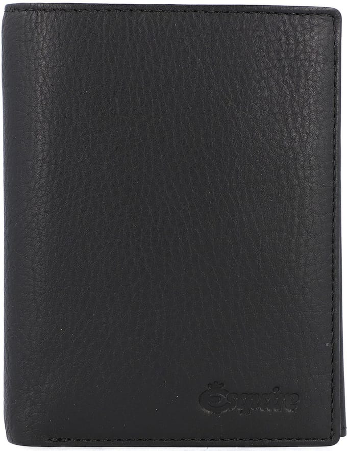 Esquire Peru Portemonnee RFID Leer 9,5 cm - Dames - Staand formaat - schwarz
