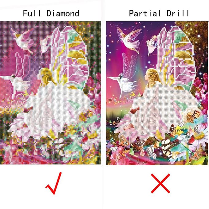 5d diamant schilderij kat broderie diamant dier kruissteek 20X30CM beige