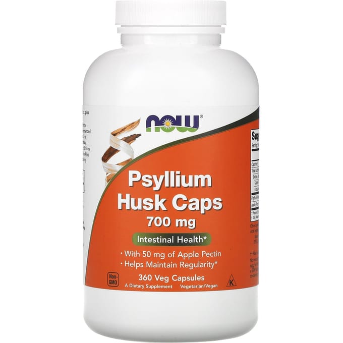 Psyllium Husk 700mg + Pectin - 360 v-caps
