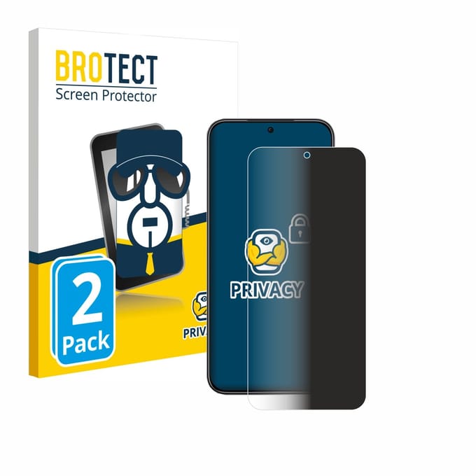 BROTECT - privacy screenprotector voor Nubia Air - Folie Beschermfolie Blauwlichtfilter 2 Stuks