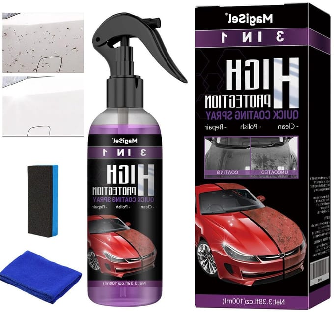 Effectieve Coating Spray voor Auto's - Langdurige Glansbescherming - Keramische Coating - 100 ml