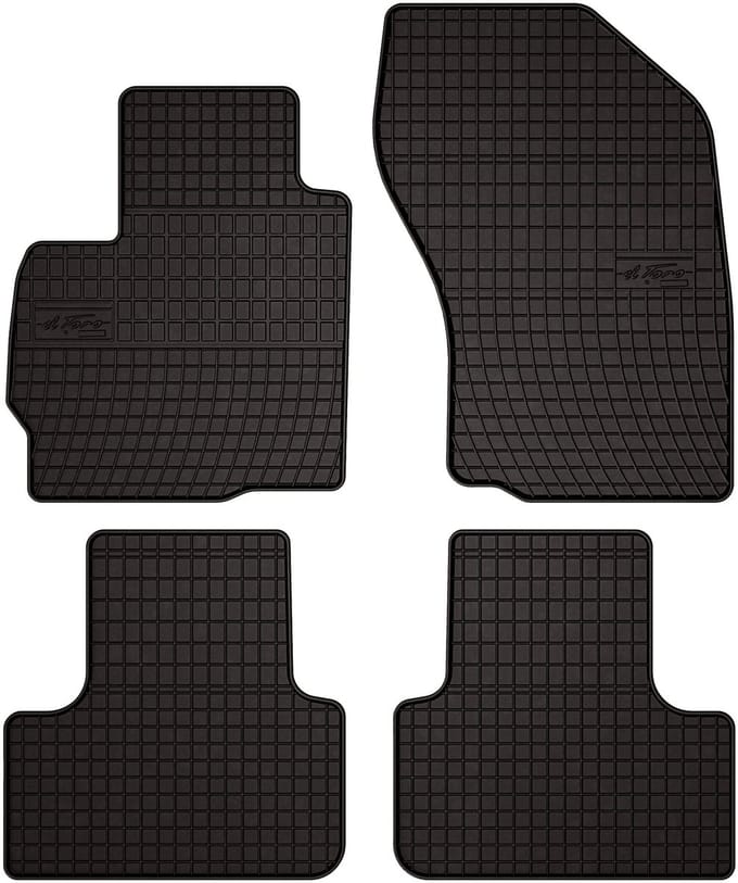 Wielganizator SolidPRO - Mitsubishi ASX 2010-2019 - Zwarte Rubberen Automatten - Perfecte Pasvorm