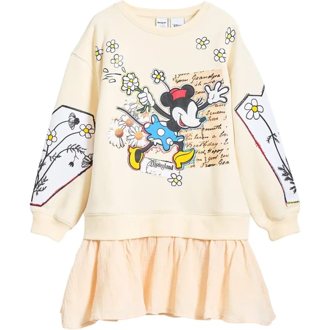 Meisjes t-shirt jurk Desigual Minnie