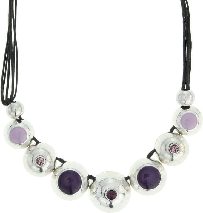 Behave Korte ketting met ronde kralen