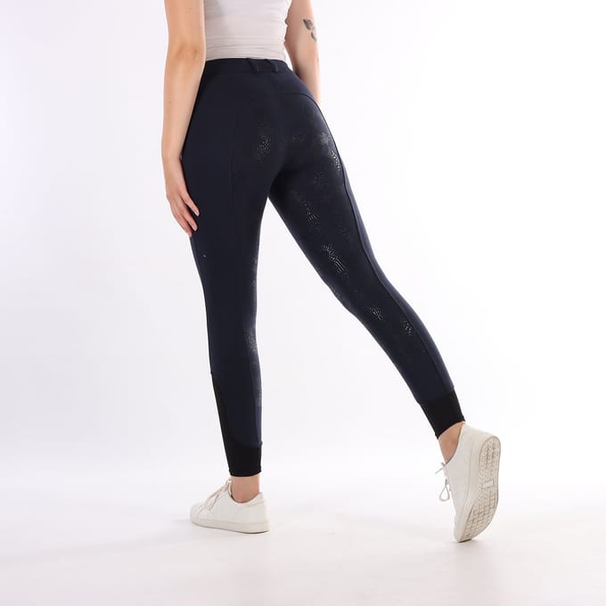 Barato Paardrijbroek Barato Basic Full Grip Donkerblauw - 32