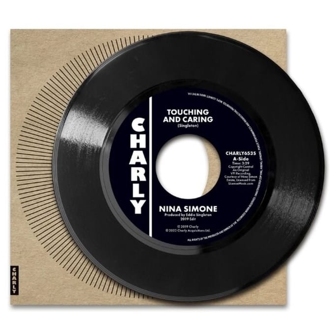 Nina Simone - Touching And Caring / My Baby Just Cares For Me (7" Vinyl Single)