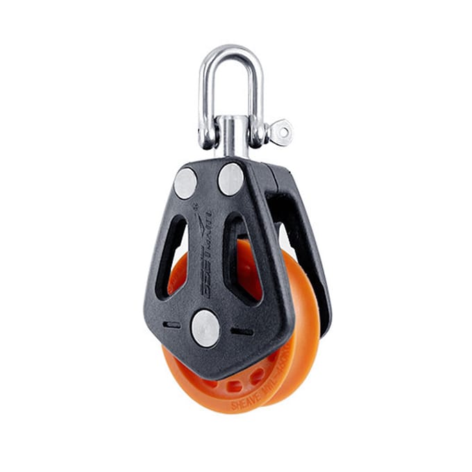 Zeilboot Katrol Nylon Kraan Katrol Blok Hef Enkele Katrol Draaibare Zeil Katrol Type 1