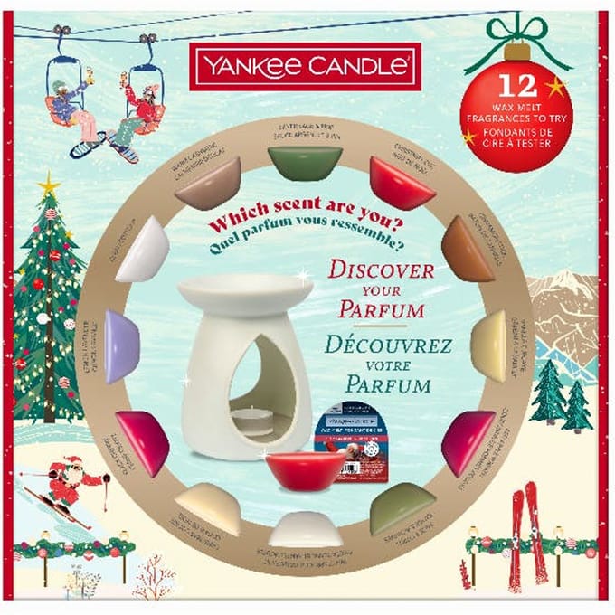 Yankee Candle - Apres Ski - 12 Wax Melts & Warmer Gift Set - Cadeauset