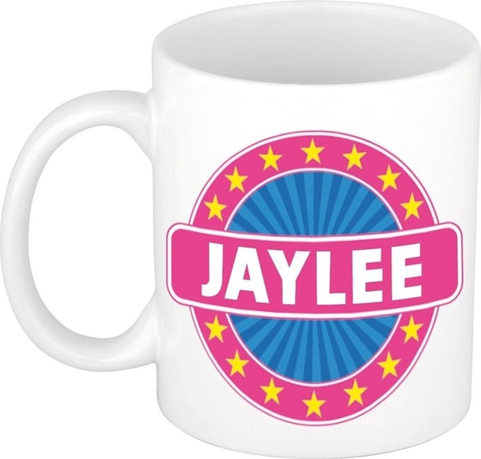Jaylee naam koffie mok / beker 300 ml  - namen mokken