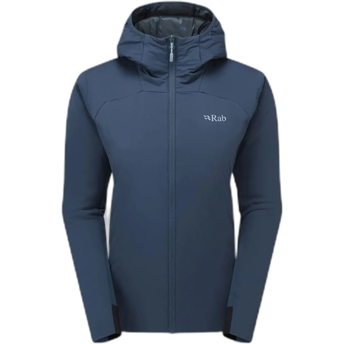 Damesjack met capuchon Rab Xenair Alpine Flex
