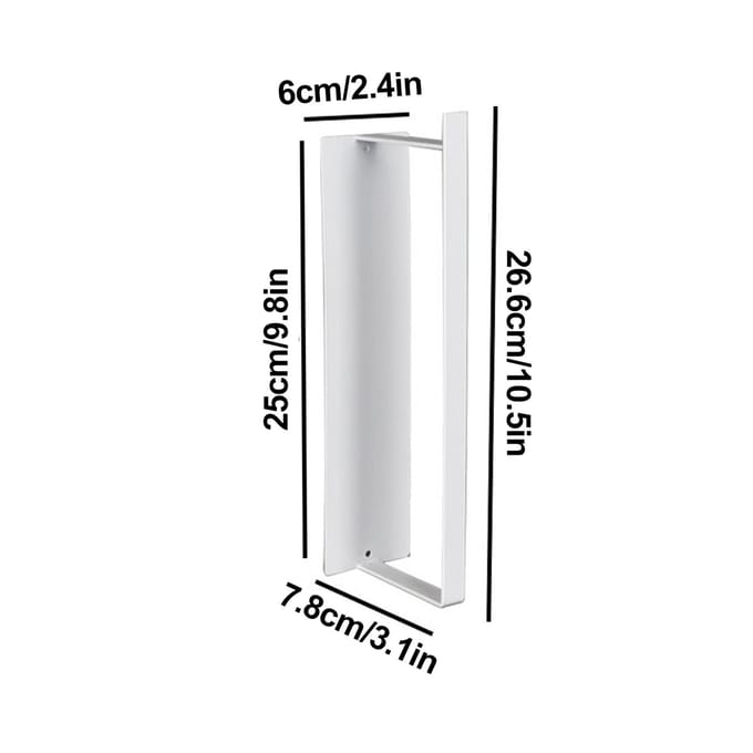 Wasmachine Zijhanger Zonder Boren Magnetische Hanger Opbergrek gray