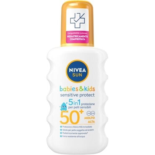 NIVEA SUN Kids Sensitive Protect & Play zonnebrandspray SPF 50+ 200 ml