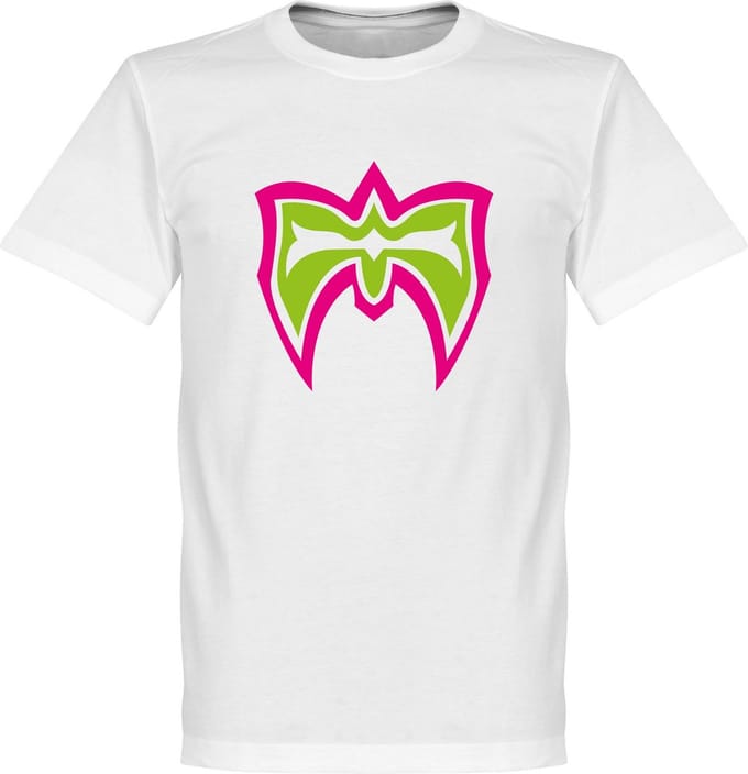 Ultimate Warrior Face Paint T-Shirt - Wit - XXL