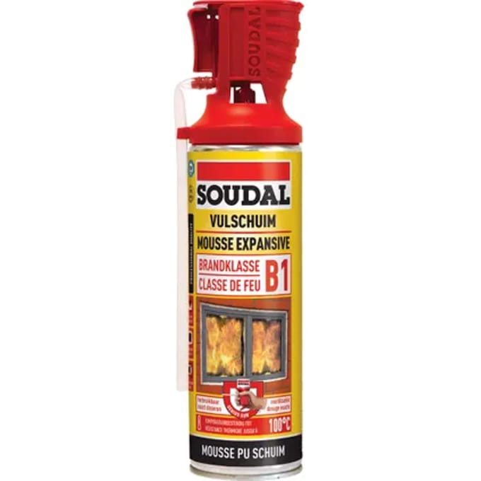 Soudal Vulschuim Genius Brandklasse B1 500ml
