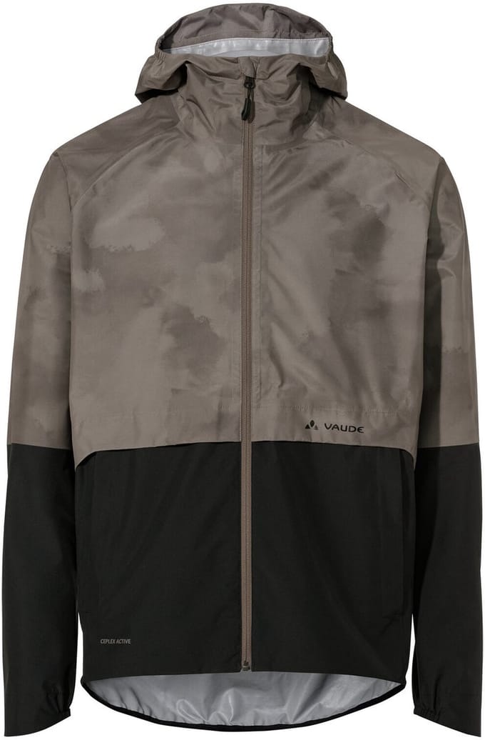 Vaude Bike Loamer Rain Jas Bruin,Grijs M Man