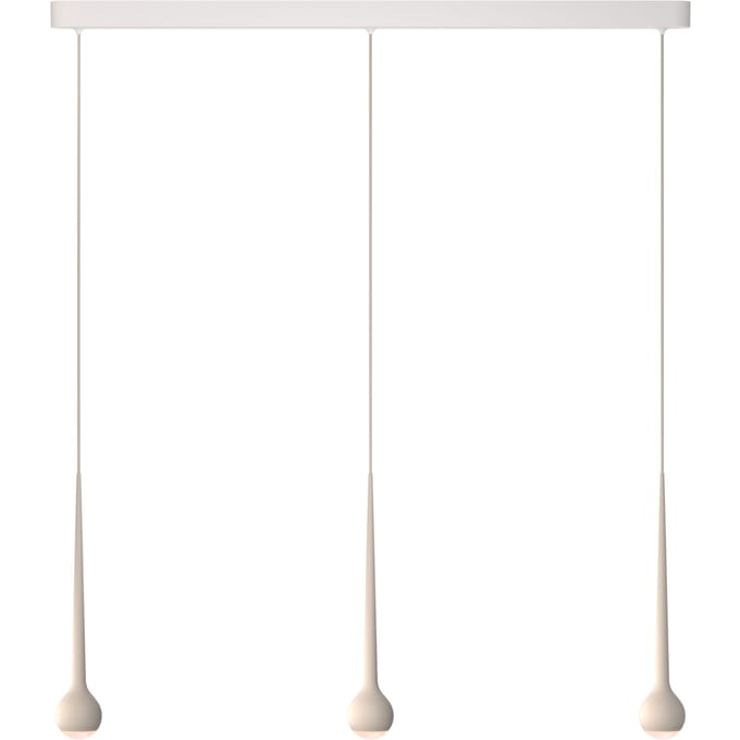 Grau Falling Trace Trio Hanglamp 2. Generation - sand white