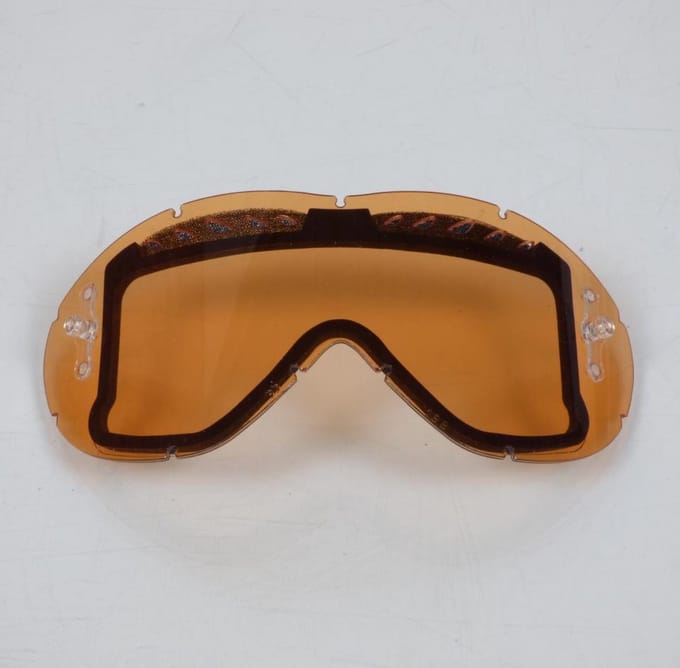 oranje geventileerd scherm voor cross smith sonic motor enduro quad bril nieuw