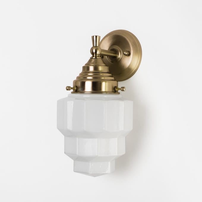 Wandlamp Empire Royal Brons - Art Deco Trade