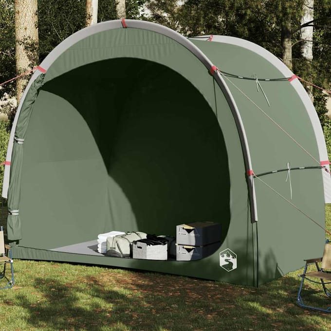 vidaXL - Opbergtent - waterdicht - groen